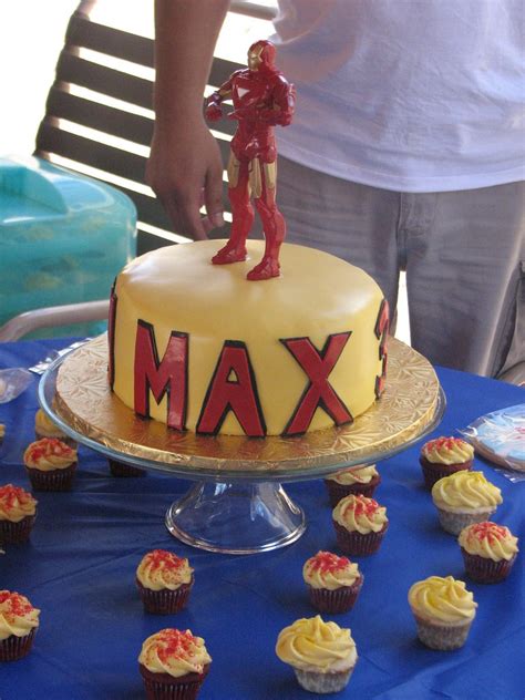 You'll find a creative gift while you may be tempted to go for a more unusual gift idea this time around, stick with something that caters to your guy's interests — whether. Iron Man Birthday Cake | Iron Man cake for a 3 year old ...