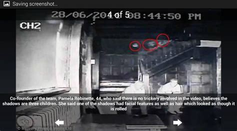 Ghost Of Figure Standing On Staircase Caught On Camera At 16th