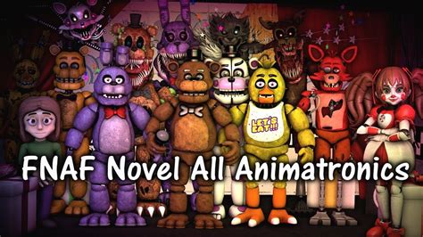 I would say the closest that we have to names would be the tombstones from fnaf pizzeria simulator. FNAF NOVEL ALL ANIMATRONICS 2018 | The Silver Eyes ~ The ...