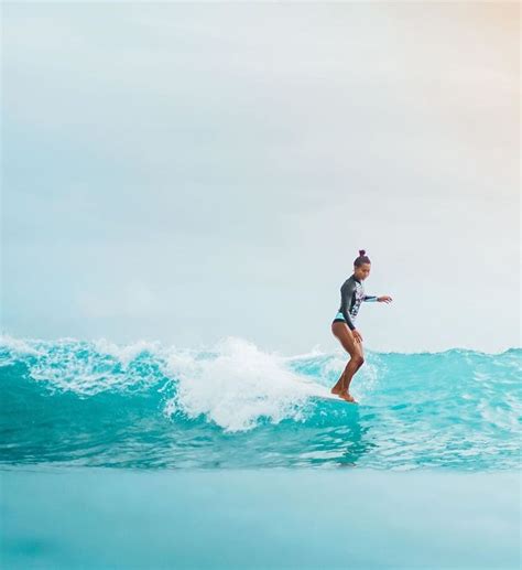 Surfing Is A Way To Be Free Lisa Anderson