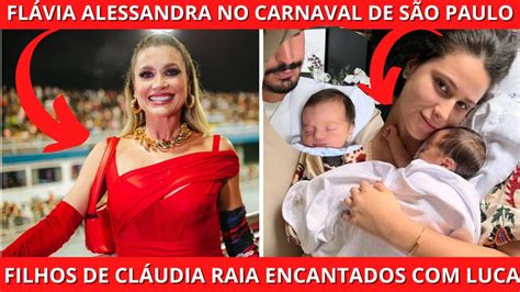 Flávia Alessandra no Carnaval Filhos de Claudia YouTube