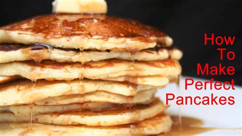 How To Make Perfect Pancakes The Easy Way Youtube