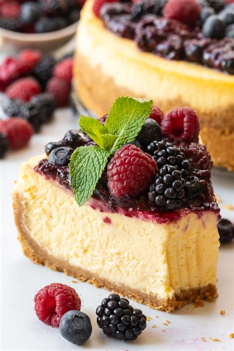 Creamy Italian Ricotta Cheesecake Recipe Baker By Nature