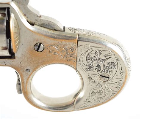 Lot Detail A James Reid 32 Caliber Knuckle Duster Revolver With Case