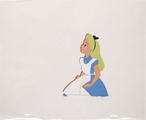 Animation Collection Original Production Animation Cel Of Alice From
