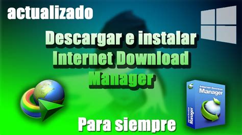 Download internet download manager 6.38 build 25 for windows for free, without any viruses, from uptodown. descargar e instalar Internet Download Manager 2018 IDM Windows 7/8/10 - YouTube