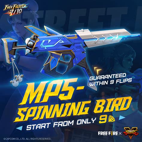The All New Mp5 Spinning Bird Skin On Ff