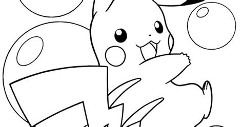Pikachu Coloring Page For Pin The Tail Drawing Pinterest