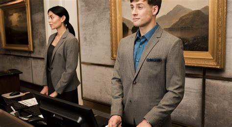 Our marriott customer's favorite styles are listed here to save. Custom designed Front Desk Uniforms | Hotel uniform ...