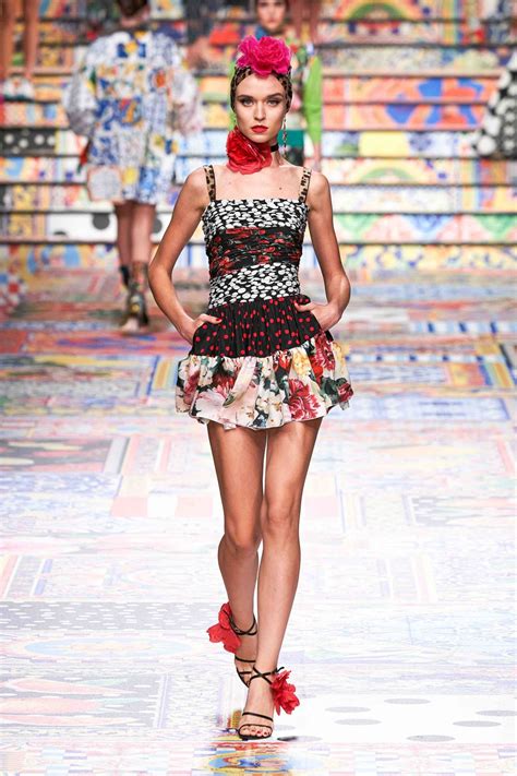 Dolce And Gabbana Celebrates Sicilian Patchwork For Springsummer 2021