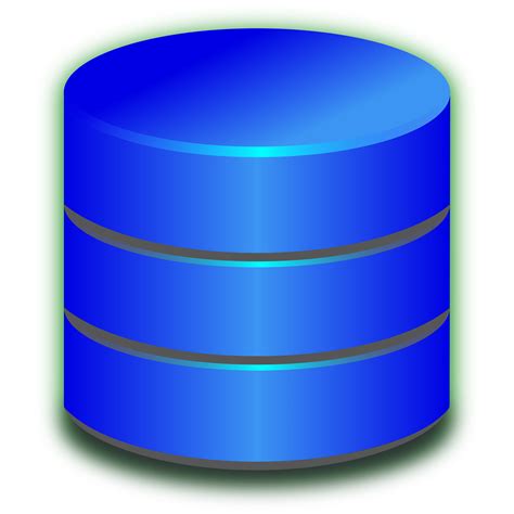 Clipart - Blue Database