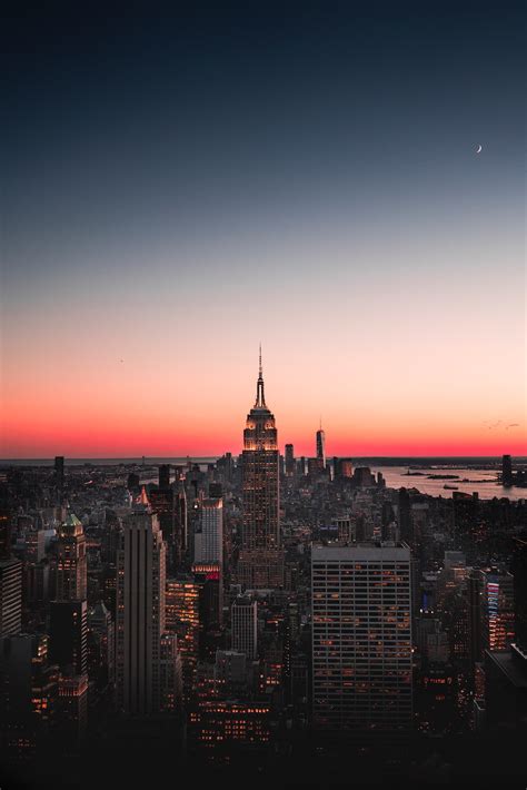 New York City Sunset Pictures Download Free Images On Unsplash
