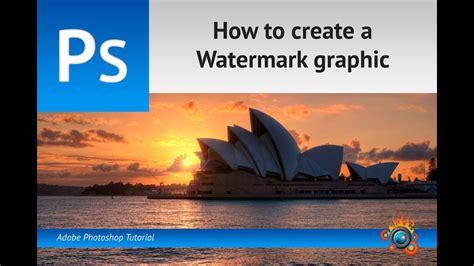 How To Create A Watermark Graphic Youtube