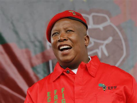 Julius malema, leader of the economic freedom fighters (eff), is casting a suspicious eye on government's decision to reinstate the r350 social relief grant. Radical Julius Malema Led South Africa's Opposition Gets ...