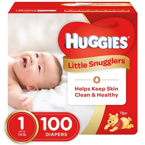 Huggies Little Snugglers Diapers Size 1 100 Count