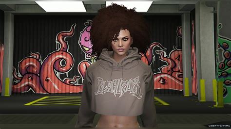 Download Hairstyle Big Afro For A Female Character For Gta 5