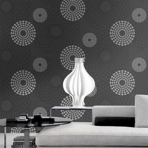 Free Download Modern Non Woven Wallpaper Black And White Geometric