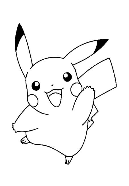 Pikachu Images Dibujos De Pikachu Para Colorear