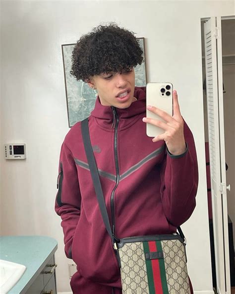 Secure the rest of your hair in a low pony. Pin by L Y N E T T E on tik tok boys in 2021 | Cute ...