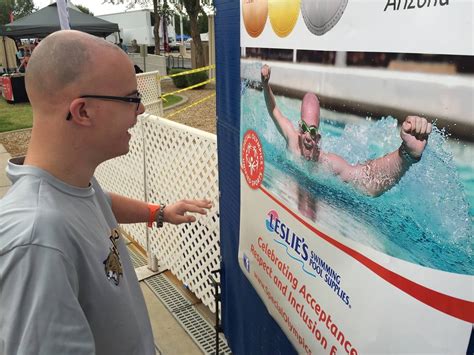jeremy on the special olympics poster — caring hands pediatric therapy llc
