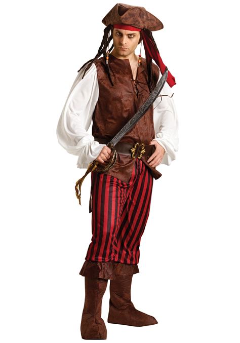 Male Caribbean Pirate Costume