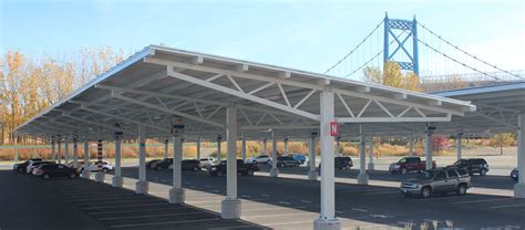 Solar canopy and solar carport solutions. RBI Solar Carport Structures | Steel Frame Solar Canopies
