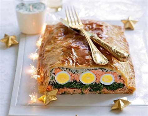 Recette facile koulibiac de saumon