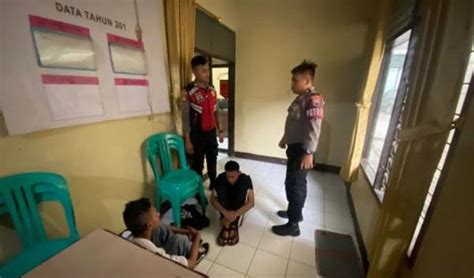 tawuran di pantura brebes 2 pelajar smk ditangkap polisi