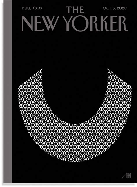 Supreme court justices are first nominated by the president. Bob Staake's "Icons" | The New Yorker