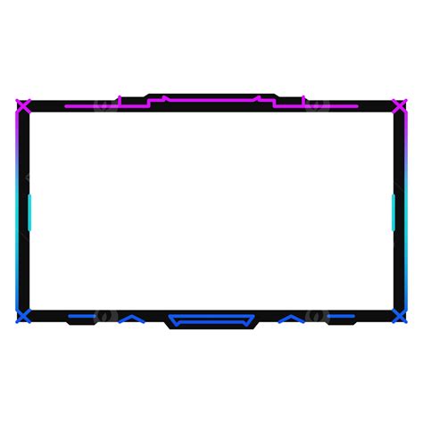 Twitch Live Streaming Overlay White Transparent Twitch Live Streaming