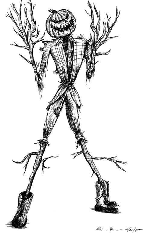 Evil Scarecrow By Blackdragon73 On Deviantart