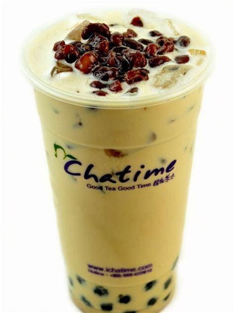 Chatime pearl milk tea $4.20 toronto one of chatime's recommended drinks. Chatime Red Bean Milk Tea