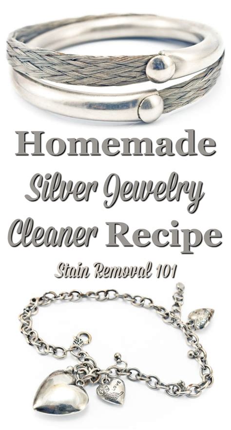 No need to spend tons of money on fancy cleaners when you can make this this is the best homemade jewelry cleaner! Homemade Silver Jewelry Cleaner Recipe