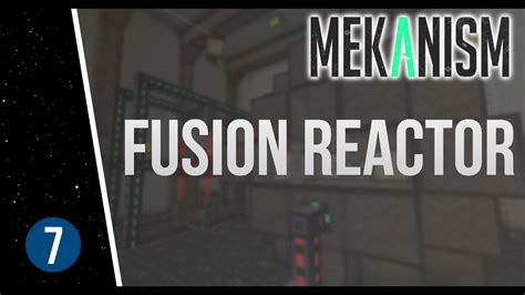 Minecraft Mekanism Tutorial Part 7 The Fusion Reactor 17 115
