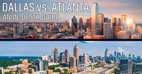 Dallas Vs Atlanta Best Places To Live In 2019