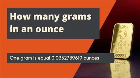 How Many Grams In A Ounce