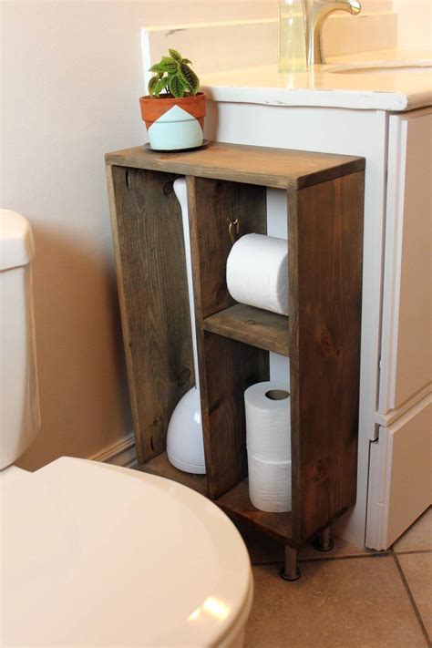 Elevated white multilevel bathroom shelving. Boosting Your Bathroom Storage Capacity with DIY Shelving ...