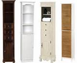 Narrow Kitchen Storage Cabinet Pictures