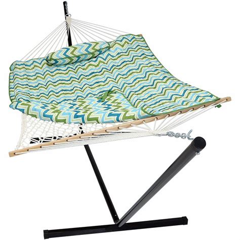 Sol 72 Outdoor Janiyah Double Spreader Bar Hammock With Stand