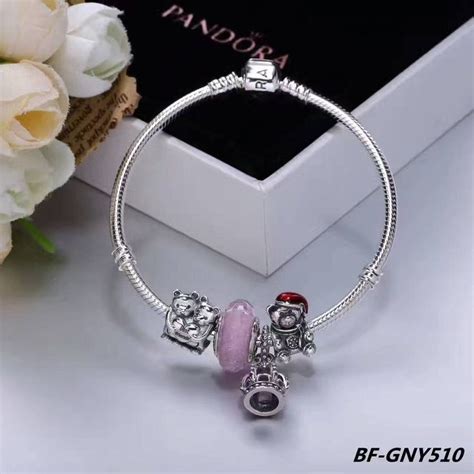 4pcs children sterling silver charms pandora bracelet | New pandora