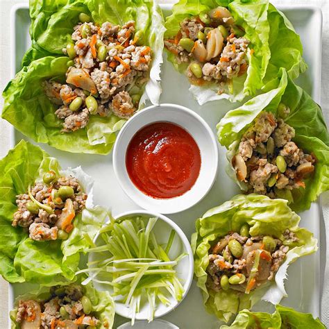 Asian Chicken Lettuce Wraps Recipe Eatingwell
