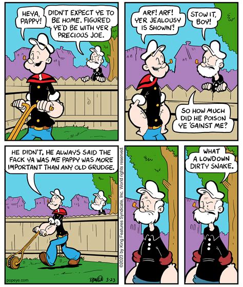 Comics Kingdom Olive And Popeye By Emi Burdge And Randy Milholland