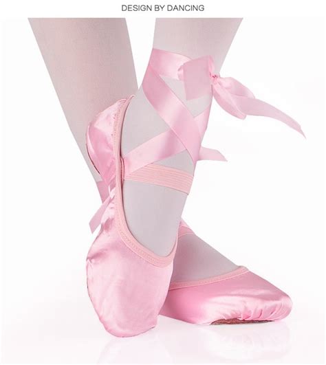2019 Baby Girl Ballet Shoes Ribbons Silk Satin Dance Shoes For Child