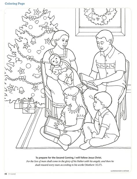 Lds Nativity Coloring Pages That are Bright | Mccoy Blog
