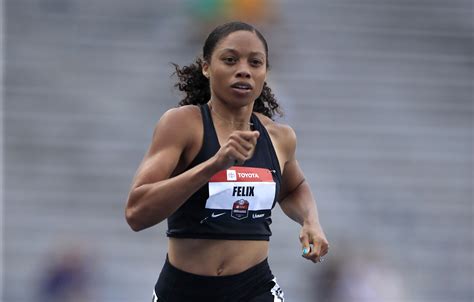 Allyson michelle felix oly (born november 18, 1985) is an american track and field sprinter.from 2003 to 2013, felix specialized in the 200 meter sprint and gradually shifted to the 400 meter sprint later in her career. Olympic Runner Allyson Felix Says She Didn't Think She'd ...