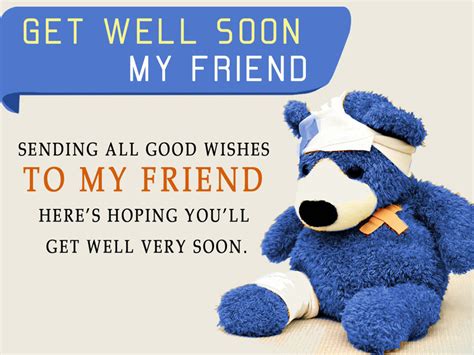 65 Get Well Soon Messages For Friend Wishesmsg