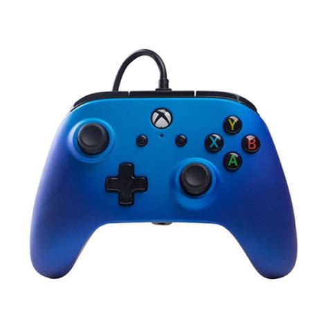 Powera Xbox One Enhanced Wired Controller Sapphire Fade
