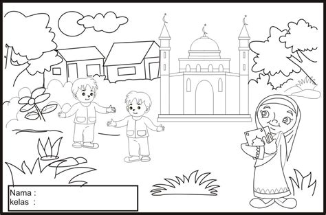 Gambar pernikahan menggambar, melukis dan mewarnai untuk anak | mari belajar menggambar mudah #159. Berlatih mewarnai gambar : Gambar Untuk Mewarnai Anak Sd ...