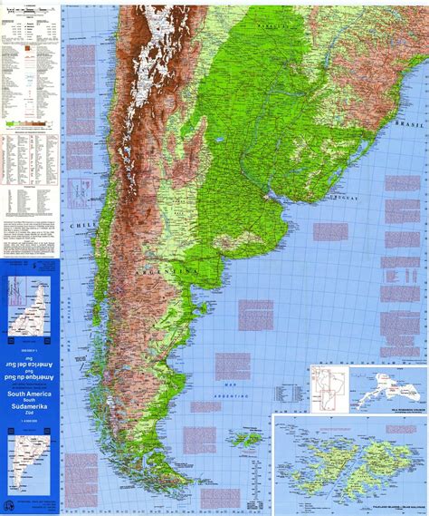 Por favor, matricúlate en curso antes de realizar este cuestionario. Mapa de Chile, Argentina, Uruguay, Paraguay y Brasil. | Flickr