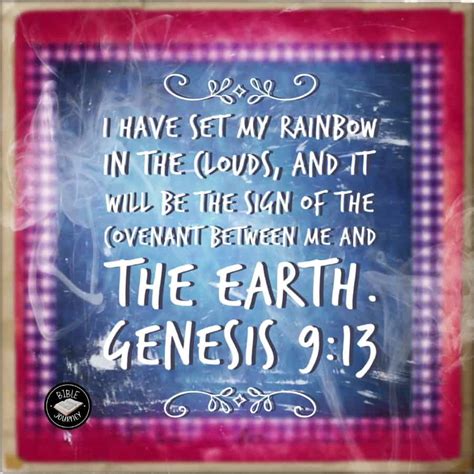 Genesis 913 Niv Gods Promises Picture Bible Verses